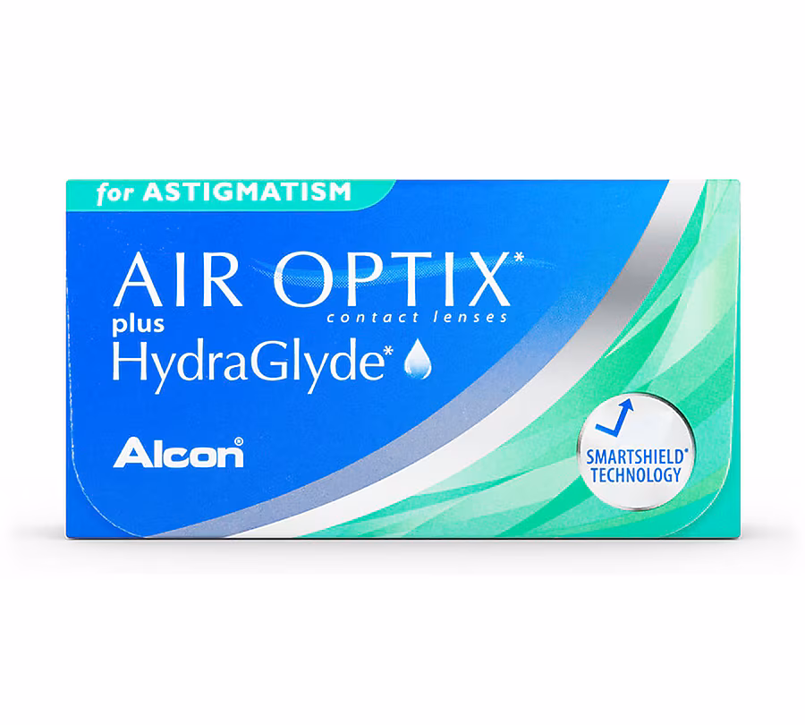 Lentes de Contacto Air Optix Plus HydraGlyde para Astigmatismo