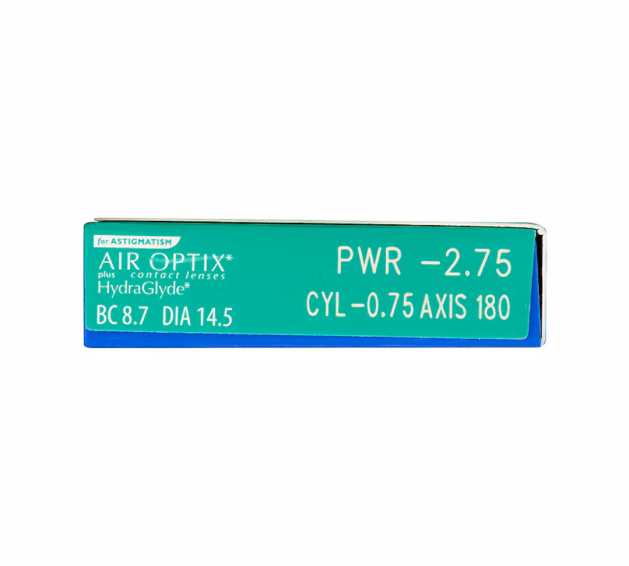 Lentes de Contacto Air Optix Plus HydraGlyde para Astigmatismo