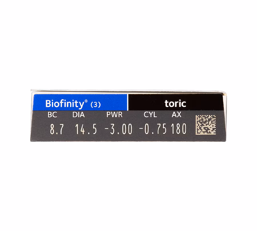 Lentes de Contacto Biofinity Toric