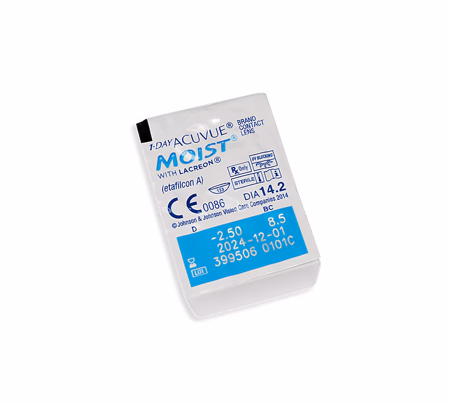 Lentes de Contacto Acuvue 1 Day Moist