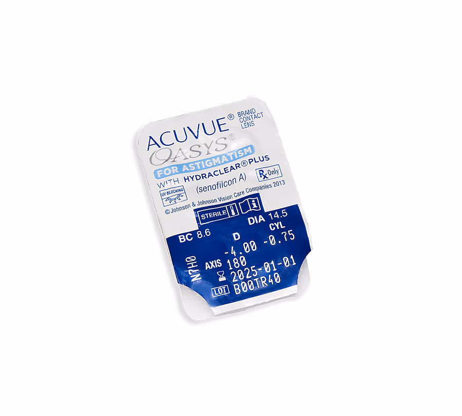 Lentes de Contacto Acuvue Oasys para Astigmatismo