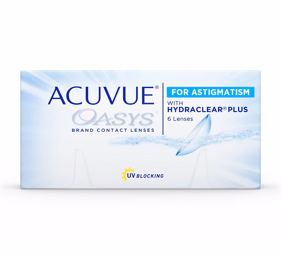 Lentes de Contacto Acuvue Oasys para Astigmatismo